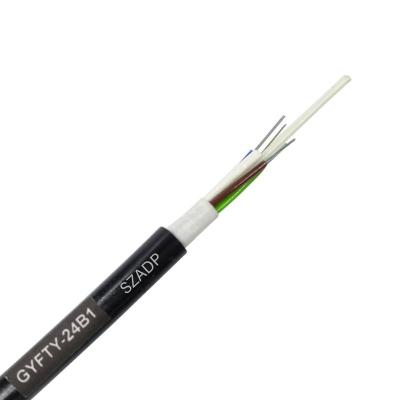 China Long Distance Telecom Cable Thunderproof Metal Fiber Optic Cable GYFTY Non for sale