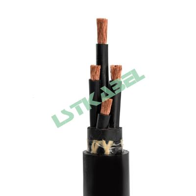 China 450/750V 4 Core 10mm2 Industrial Cable TPU Sheath Flexible Revolving Cable for sale