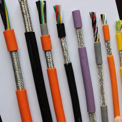 China Data transmission / flexible multi screen twisted pair soft power / data cable on insulating contrtorl jacket for sale