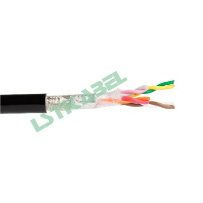 China 4 Pairs 24AWG RS485 Cable 45002501E Tank Landing Ship Communication Cable RVVP for sale