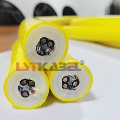 China Waterproofing / Oil Resistance / Anti-Twist Customized Flexible Twisted Pair Cable ROV Underwater Power Cable With CE ISO9001 Certification for sale