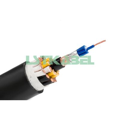 China PVC/NBR Flame Retardant Jacket High Installation Flexible Electrical Control Cable With Oil Resistance For Motor Control for sale