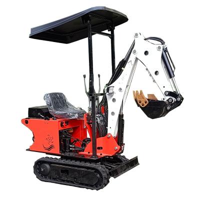 China Hotels Good quality cheap excavator with rubber track mini excavator garden 0.8ton mini excavator machines for sale