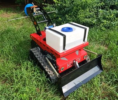 China Simple operation Electric Lawn mower  cutting Robotic functions pesticide- spraying & grass LKPW760 for sale