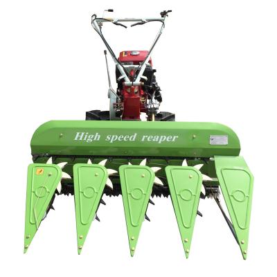 China Rice Best seller quality Rice reaper Grain Harvester Famous brand motor for sale