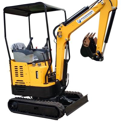 China Machinery Repair Shops Mini Excavators 1Ton 2Ton Digger Cab Digger For Sale Free Aftersales Service Cheap Prices Mini Excavator for sale