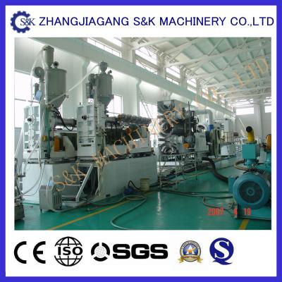 China Double Wall 150-300mm Corrugated Plastic Pipe Extrusion Line , Pe Pvc  Pipe Production Line for sale