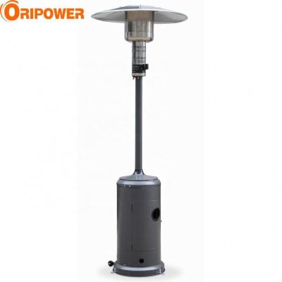 China Stocked Standard Gas Flame Patio Heater With CE Approval , Black Patio Heater for sale