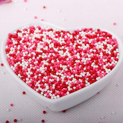 China Single Color Pink / Artificial Natual Color And White Sprinkles for sale