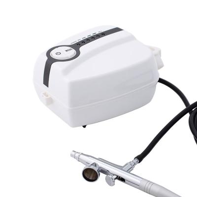 China ABS Plastic Cake Airbrush Compressor and Airbrush for Cake Decorating for sale