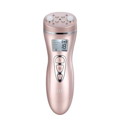 China Hot Selling Anti-Puffiness Beauty Products Ultrasonic Face Skin Lifting Massager Home Use for sale