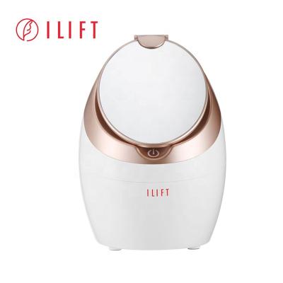 China Skin Tightening 80ml Big Tank 110-240DV Support Electric Steamer Face Moisturizing Skin Device for sale