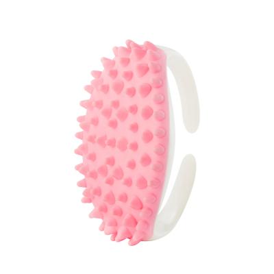 China Wholesale Wash Brush Body Spa Massager Body Massager Dry Silicone Body Brushing Product for sale