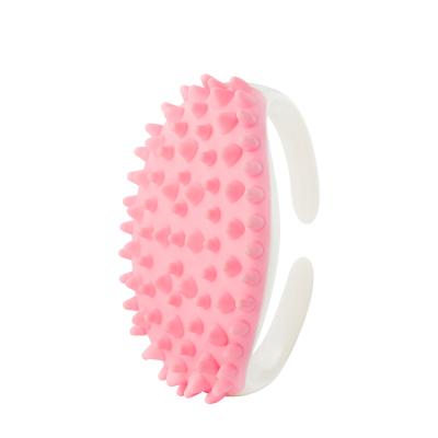 China Unique Body Sea Cucumber Shape Massager Brush Anti Cellulite Remover for sale