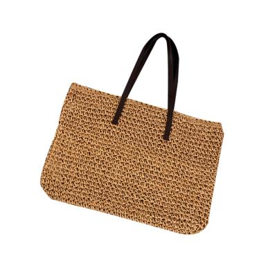 China Factory direct sale folding woven handbags jute bag women handbags ladies for sale