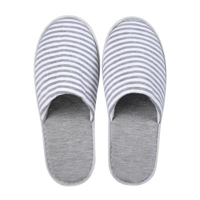 China TRP OEM Logo Disposable Shirt Cloth Hotel Slippers Cotton Adult Home Slipper Disposable Customized Adult Home Slipper for sale