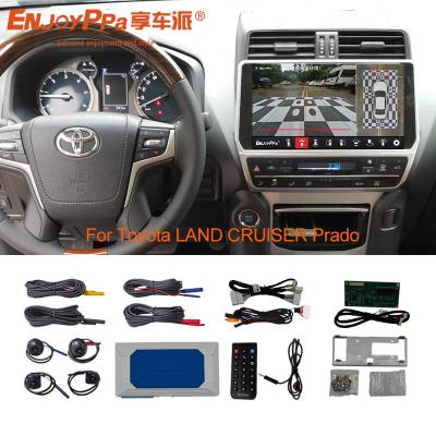 China 360 Surrounding View Car Camera System for Toyota Land Cruiser Prado for sale