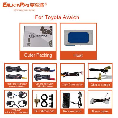 China 360 Car Camera System For Toyota Avalon Reversing Parking Security Cameras for sale