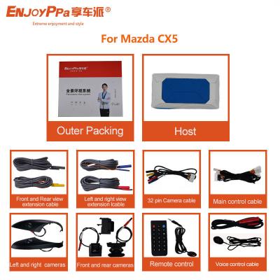 China Parking Assistance Surround Camera System For Car Mazda CX5 Panoramic View for sale