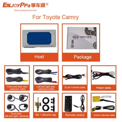 China Waterproof Car Cctv System With 4 Cameras For Toyota Camry Surrounding View for sale