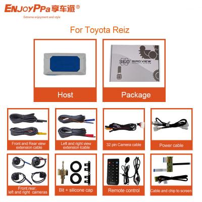 China Waterproof 360 Car Camera System For Toyota Reiz Monitoring And Parking Assistance for sale