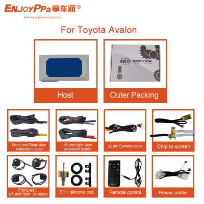 China 360 Degree Bird View Car Camera System For Toyota Avalon 4 Way Driving Recorder for sale