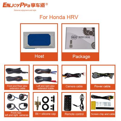 China Aanraakscherm 360 graden autocamera systeem voor Honda HRV 4 Way Driving Recorder Te koop