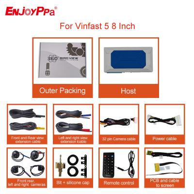 China 360 Degree View 1080P Parking Camera System Fisheye For Vinfast 5 for sale