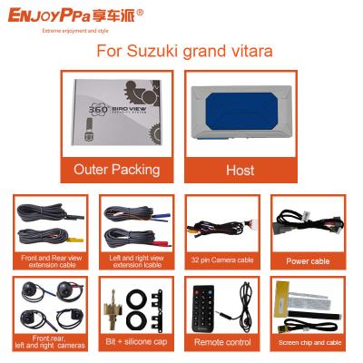 China Panoramic Bird View 1080P 360 Car Camera System For Suzuki Grand Vitara for sale