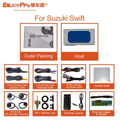 Chine Système de caméra de voiture imperméable à l'eau à 360 degrés avec enregistrement en boucle pour Suzuki Swift à vendre