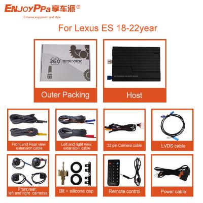 China 360° Car Camera Parking System with Loop Recording for Lexus ES 18-22 for sale