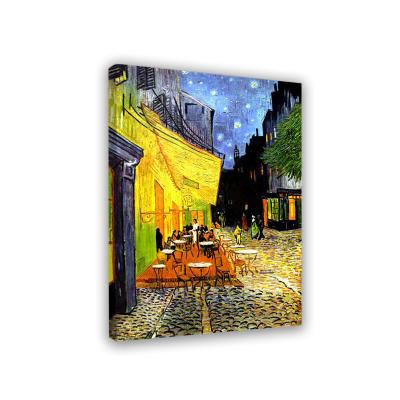 China Modern Waterproof+ECO-Friendly Giclee Print The Cafe Terrace on Place Du Forum by Vincent Van Gogh Oil Painting Reproduction Wall Art Canvas Prints for sale