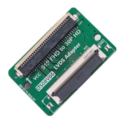 China For TCON FHD TV or board motherboard repair LG input to SAMSUNG HD DS0806A output lvds converter LVDS adapter board for sale