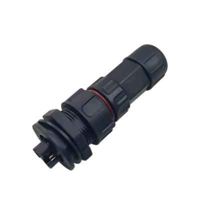 China M25 ensambla conector circular impermeable IP68 3 núcleo 32A micro inversor en venta