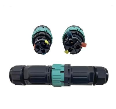 China M23 Fast Card Waterproof Data Connector IP68 Three Core Connector Outdoor for sale