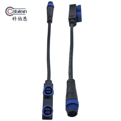 China 4 Pin IP68 Waterproof LED Connectors 500V Cable Jacket OD 6 - 14mm for sale