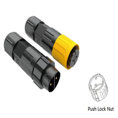 China PA66 Nylon Outdoor Male And Female Wire Connectors Waterproof 3KV Insulation Voltage for sale