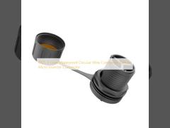 M25 3 Core Waterproof Circular Wire Connector Female Micro Inverter Connector