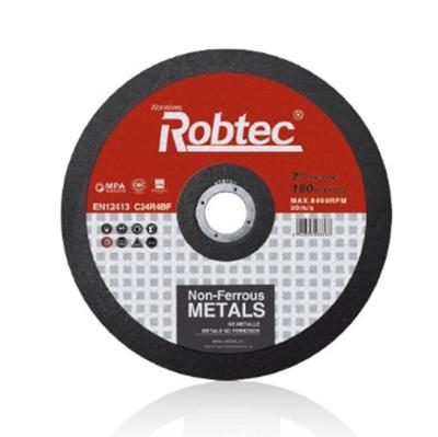 China ROBTEC non-ferrous metal abrasive cutting disc for non-ferrous metal for sale