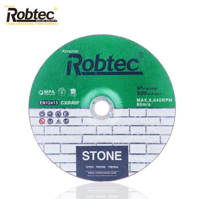 China Workable for ROBTEC Stone Resin Bonded Abrasive Stone Cut Disc for sale