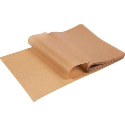 China Food Grade 40gsm Unbleached Parchment Kraft Paper Roll For Baking And Cooking Natural Raw Material Paper Waterproof Paper for sale