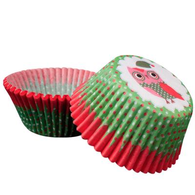 China Disposable Accept Print Logo Cake Baking Tools Cake Cupcake Liners for sale