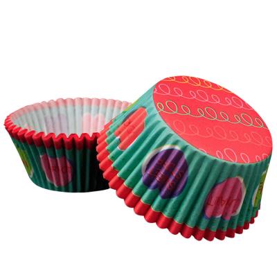 China Disposable Colorful Paper Party Liner Cupcake Muffin Cup Baking Case for sale