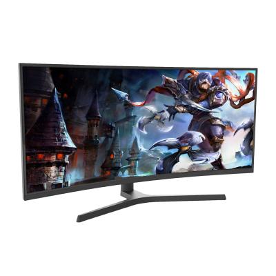 China Large Curved Screen178 Degree Veiwing 16:9 Va Panel 144Hz Led Gaming Monitor For Desktop Computer for sale