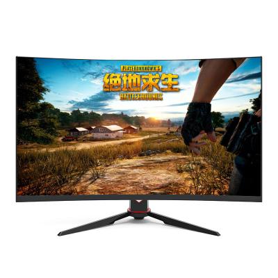 China Factory Cheap Monitor 144Hz Curved Widescreen Gaming Monitor For Desktop Computer for sale