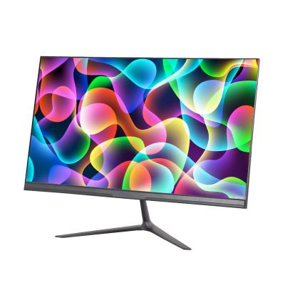 China Wholesale 75Hz Non Curved Fast Computer Monitor Wide Response 24Inch LED Monitor Screen For Office for sale