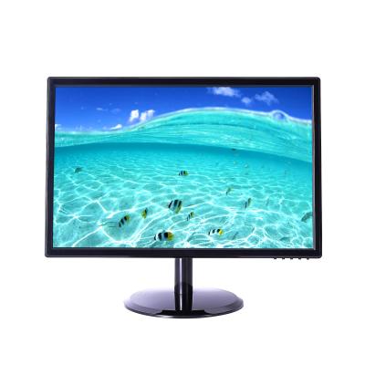 China Factory supply non curved 19 inch led computer monitor black computer monitor for business office for sale