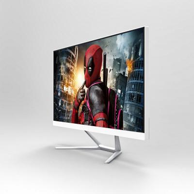 China High Definition Speaker 24Inch IPS Panel I5 I7 I9 All In One PC With SSD And Hdd With Widely Viewing Angle for sale