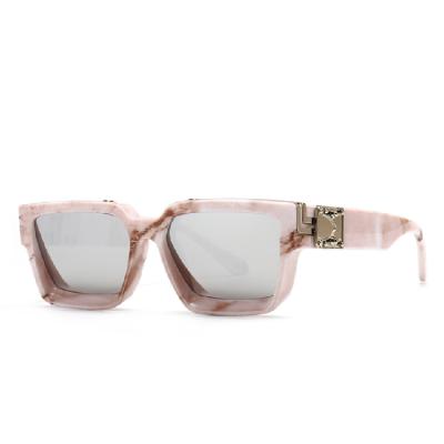 China Fashion Sunglasses Rendered In Authentic China Millionaire Designer Square Sunglasses for sale