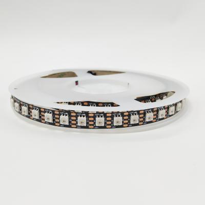 China Dreamy Color 5050 SMD Hotel WS2815 96leds/M DC 12V Individually Addressable Flexible RGB LED Strip Light with Dual Signal Backup Data for sale